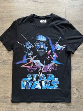 Star Wars Black Tee Shirt - Men’s Medium